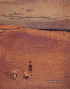  Strand Kunst - The Strand bei Selsey Bill James Abbott McNeill Whistler